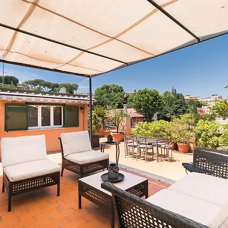 Apartamento Trastevere Charming Penthouse Roma